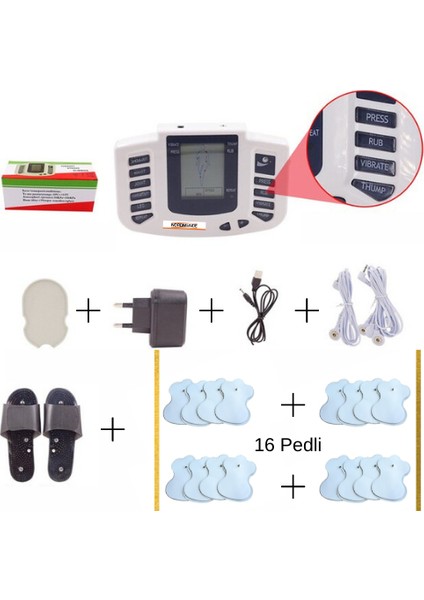 Terlikli Elektrotlu Fizik Masaj Aleti