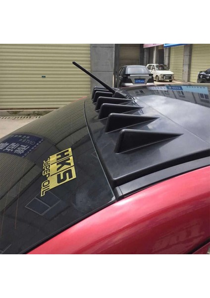 Mitsubishi Lancer 2009 Sonrası Evolution 10 Cam Üstü Spoiler (Plastik)