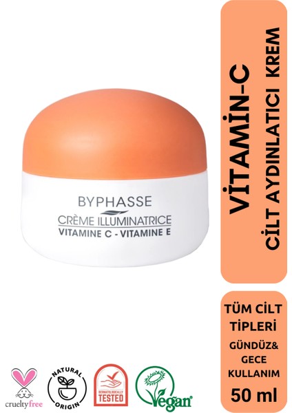 Vitamin-C Skin Booster Cilt Aydınlatıcı Krem 50ML