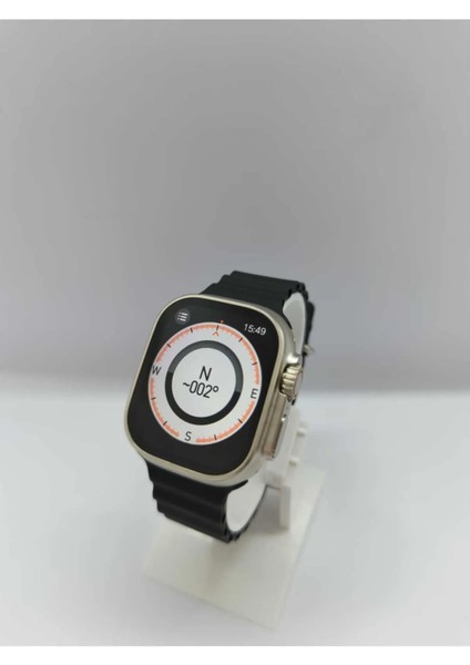 Tekiz Teknoloji Watch 8 Hk 9 Pro Ultra 2.02 Full Amoled Ekran 3 Kordon Kordon Kiliteme Seri 45MM Gps Akıllı Saat