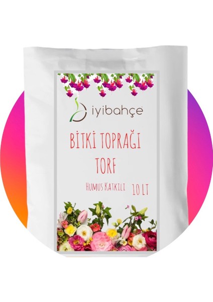 Bitki Toprağı Torf (Humus Katkılı) 10 Lt