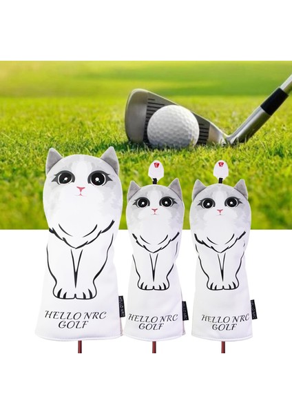 3x/4x Golf Baş Örtüsü Başlık No. Etiketli 1 3 5 (Yurt Dışından) fırsatları