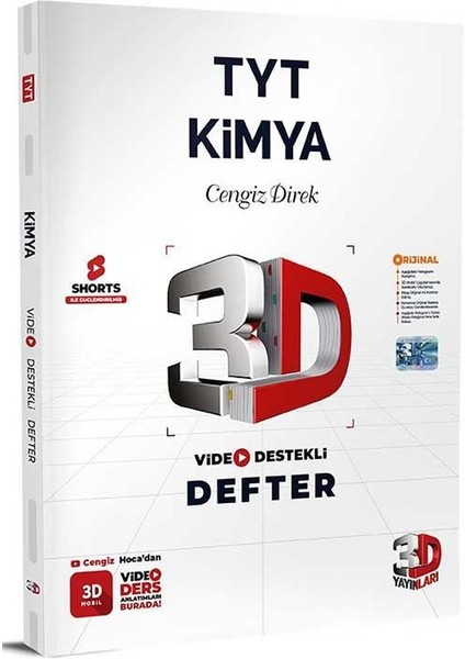 2024 TYT Kimya Video Destekli Defter