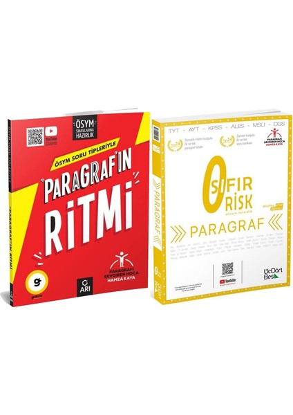 2025 Arı Ösym Soru Tipleriyle Paragrafın Ritmi ve Paragraf Sıfır Risk Set