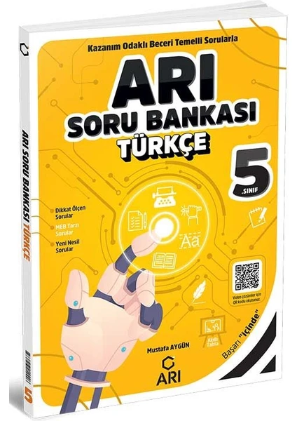 Arı Yayıncılık 5.Sınıf Türkçe Soru Bankası