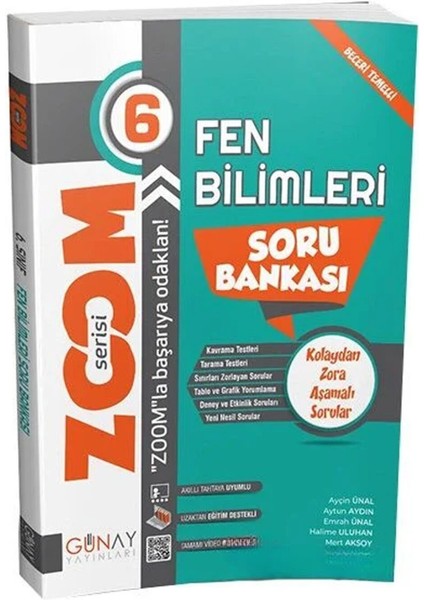 6. Sınıf Fen Bilimleri Zoom Soru Bankası