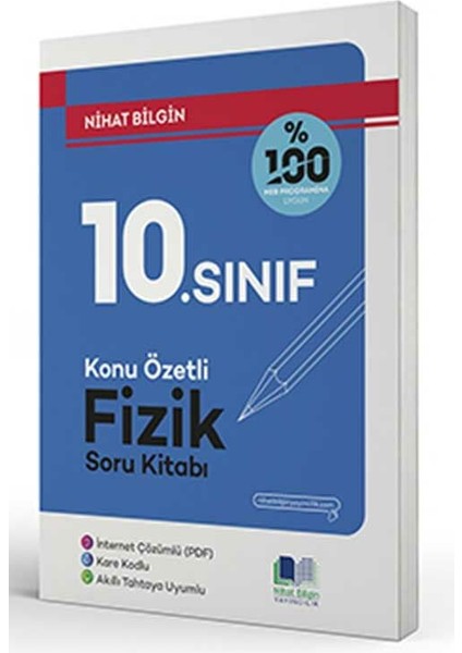 10. Sınıf Fizik Soru Kitabı (Tamamı Çözümlü) Nihat Bilgin Yayınları