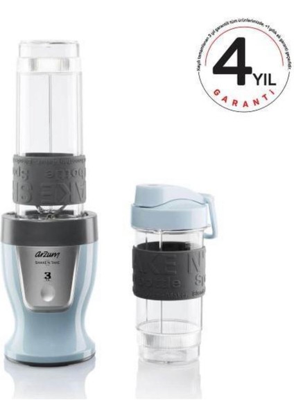 AR1032 Shake'n Take Kişisel Blender Buz Kırma 4 Bıçaklı 4 Yıl Garanti - Misty