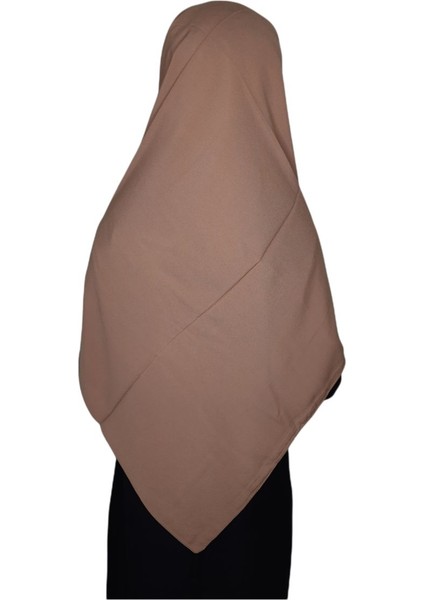 Medine Ipegi Büyük Boy Esarp 110X110 Acık Kahve