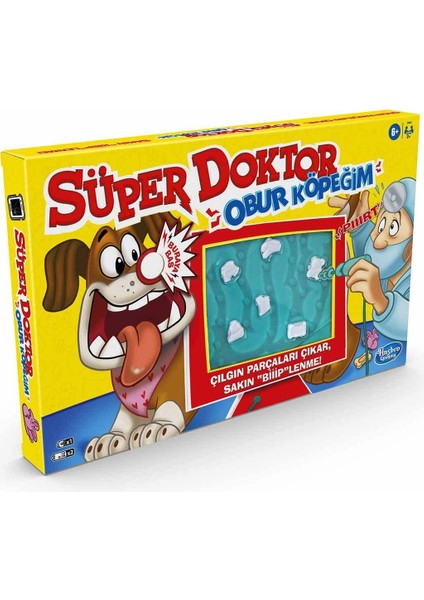 Süper Doktor Obur Köpeğim Lisanslı Hasbro Kutu Oyunu
