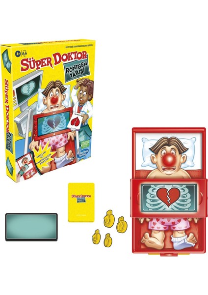 Süper Doktor Röntgen Yarışı Hasbro Kutu Oyunu
