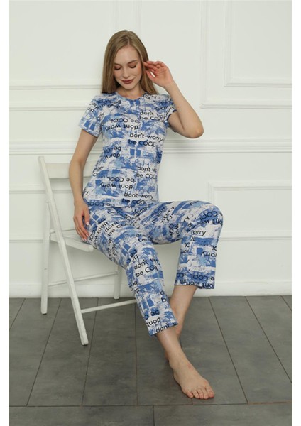 Kadın Penye Pijama Takım 4154 fırsatları