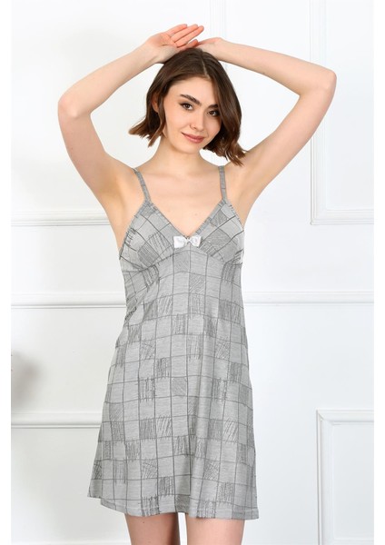 Kadın Ip Askılı Penye Gecelik 402 fiyatları