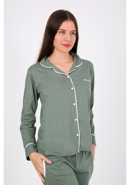 Kadın Penye Uzun Kol Pijama Takım 2775 fiyatları