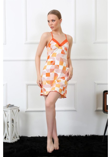 Kadın Ip Askılı Penye Gecelik 405 fiyatları