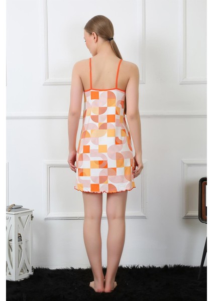 Kadın Ip Askılı Penye Gecelik 405 fırsatları