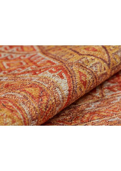 Domodedovo Sarı Modern Polyester Dijital Baskı Halı