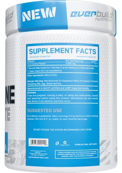 Tri-Creatine Malate 3000 - 200 gr modelleri