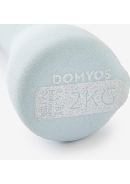 Domyos Mavi 2 x 2 kg Dambıl - Hafif Fitness