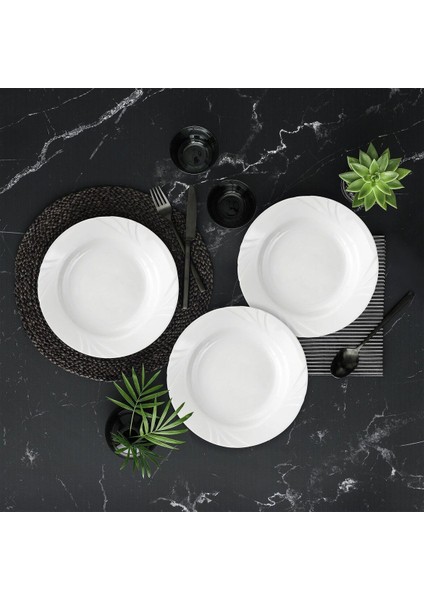 Soprano Çukur Tabak 23 cm Dekorsuz modelleri