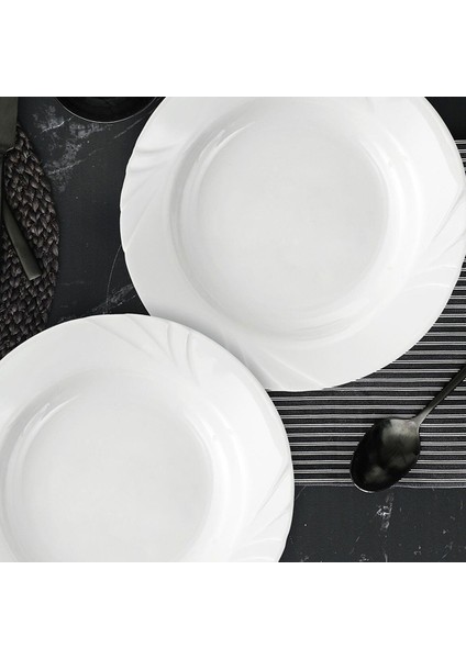 Soprano Çukur Tabak 23 cm Dekorsuz fırsatları