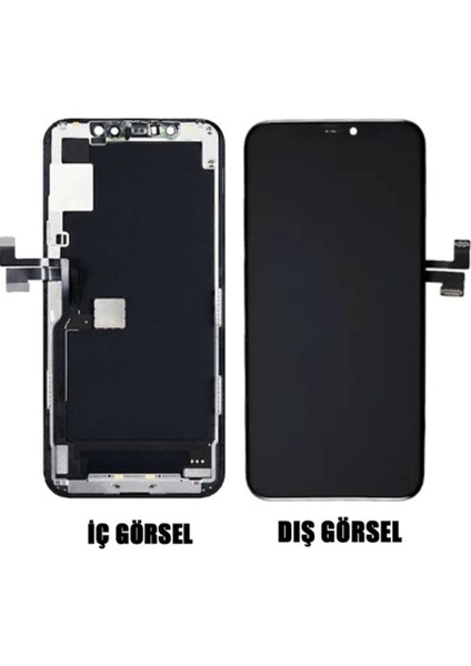 Teknonet Apple iPhone 11 Pro Uyumlu OLED Lcd+Dokunmatik+Çıtalı
