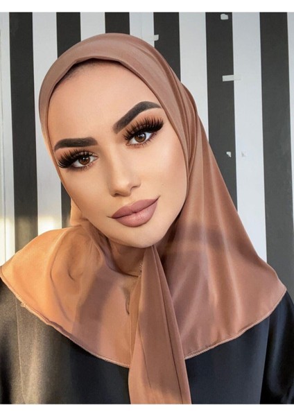 Cıtcıtlı Hazır Eşarp Şal Hijap Gold Renk