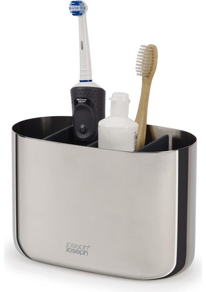 Easystore Luxe Büyük Diş Fırçalık Caddy Çelik fiyatları