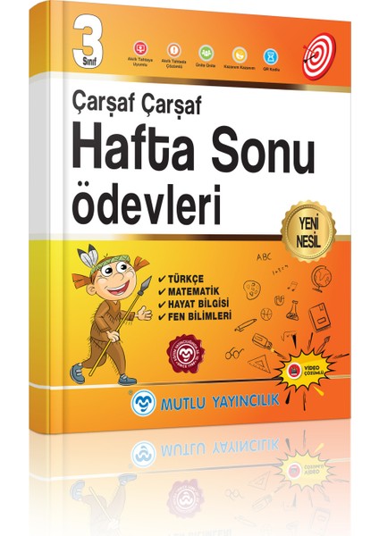 Yeni Nesil Çarşaf Çarşaf Hafta Sonu Ödevleri 3.sınıf