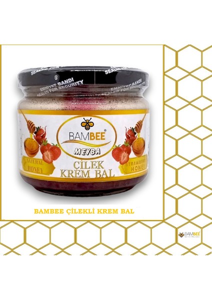 Çilekli Bal 450 gr