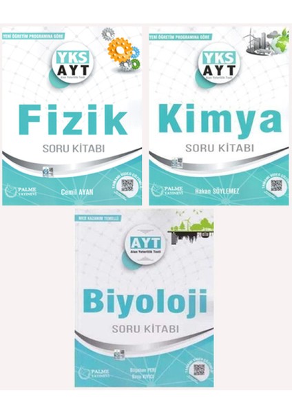 AYT Soru Kitabı Fizik - Kimya - Biyoloji