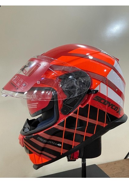 X507 Güneş Vizörlü Kapalı Motosiklet Kaskı fiyatları