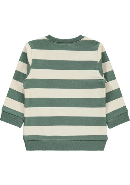 Erkek Bebek Sweatshirt 6-18 Ay Haki fiyatları