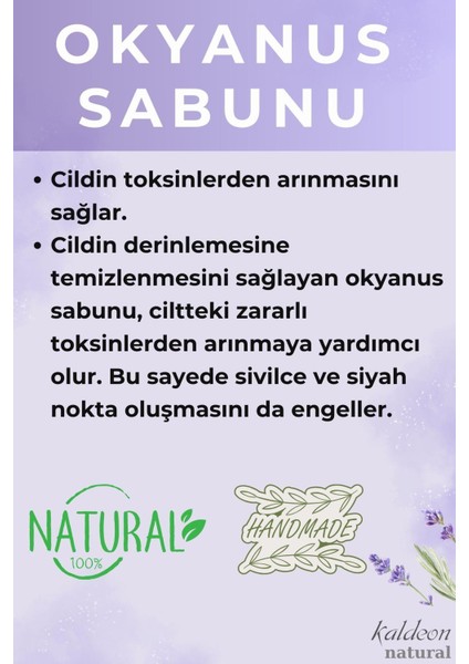 Okyanus Şeffaf Transparan Sabunu 90 gr x 3 Adet