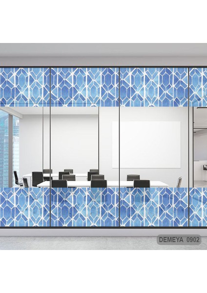 Cam Serisi Vitray Görünüm Için Kendinden Yapışkanlı Cam ve Duşakabin Kaplama Folyosu 5m x 90 cm fiyatları