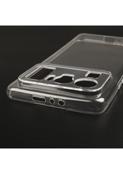 Xiaomi Mi 11 Ultra Uyumlu Kılıf 3D Kamera Korumalı Darbe Önleyici Şeffaf Renksiz Esnek Silikon