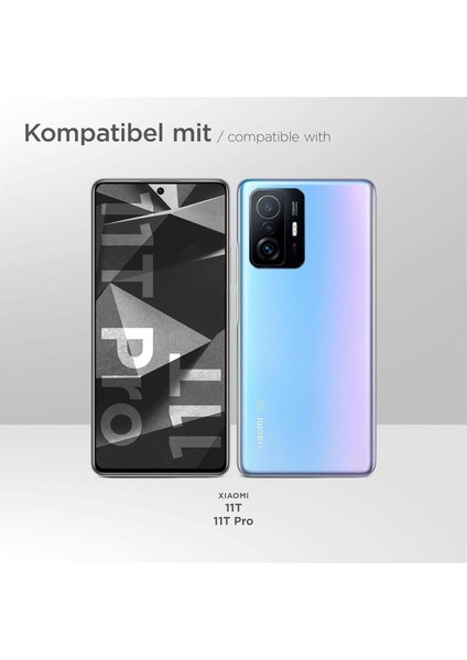 Xiaomi Mi 11T Pro 5g Uyumlu Kılıf 3D Kamera Korumalı Darbe Önleyici Şeffaf Renksiz Esnek Silikon