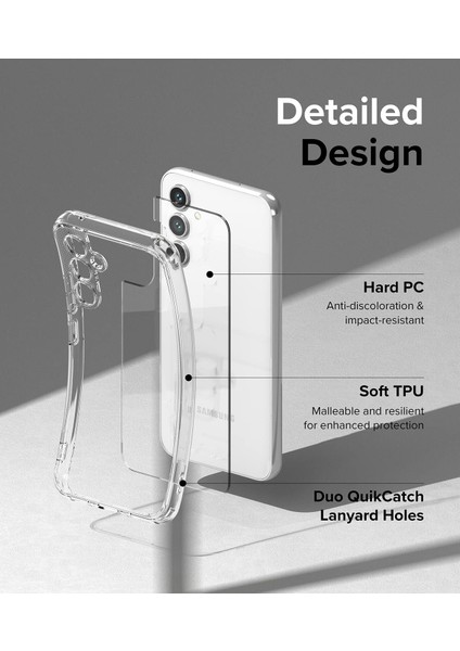 Samsung Galaxy A14 Uyumlu Kılıf 3D Kamera Korumalı Darbe Önleyici Şeffaf Transparan Esnek Silikon