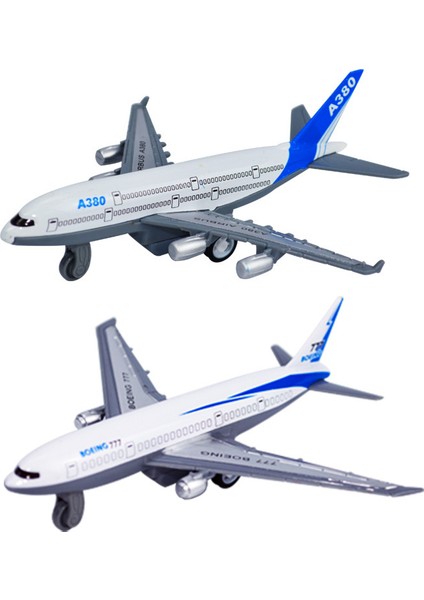 Çocuk Simülasyon Uçağı Alaşım Oyuncak Uçağı Modeli Airbus Modeli (Yurt Dışından)