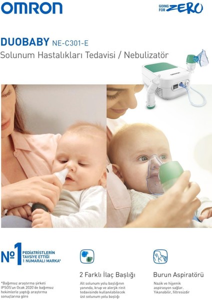 Omron Duo Baby Nebülizör fiyatları