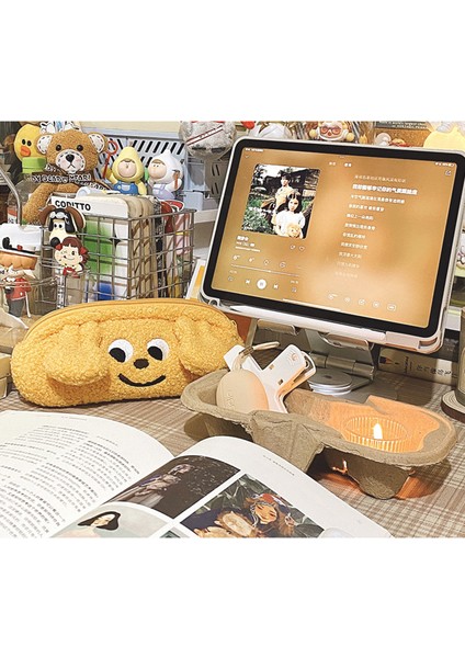 Kedi Fan Yeni Köpek Kalem Çantası Hendek Onarım Kırtasiye Çantası Sevimli Karikatür Bozuk Para Cüzdanı Ins Anahtar Küçük Çanta (Yurt Dışından) fiyatları