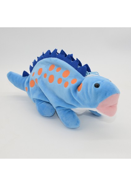 Yüksek Kapasiteli Peluş Kawaii Kalem Kutusu, Okul Malzemeleri, Hayvan, Dinozor, Büyük Kapasiteli Çanta, Kırtasiye, Şirin (Yurt Dışından)