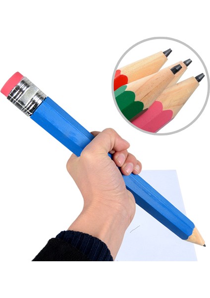Silgili Dev Ahşap Kalem, Büyük Kırtasiye, Çocuklar Için Yenilik Oyuncağı, Performans Aksesuarı, Ressam, Sanatçı, Öğrenci, 35CM (Yurt Dışından) fiyatları