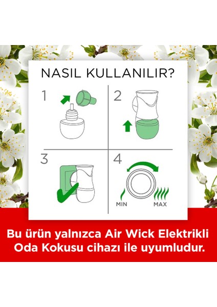 Air Wick Elektrikli Oda Kokusu Yedek Şişe Bahar Çiçekleri