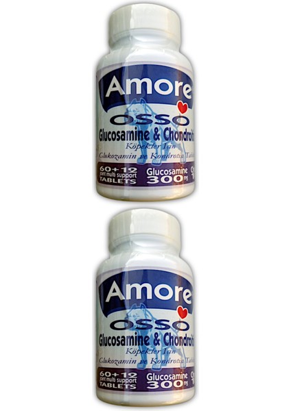 Osso Glukozamin 2X72LI ve 12LI Stick, Köpek Joint Support, Avida Dog Lamb Sticks Ödül Maması
