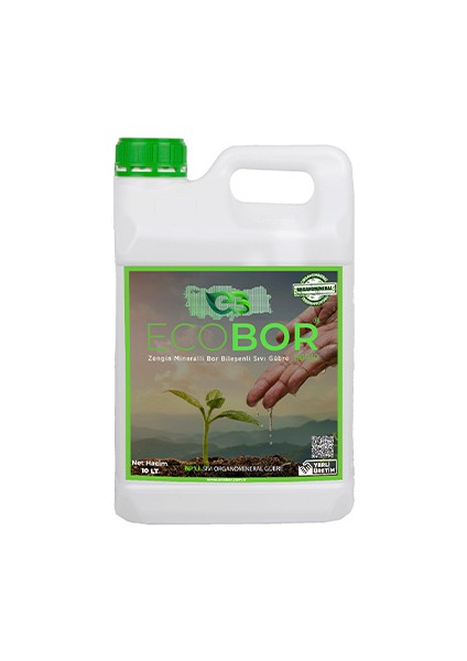Sebzeler 10L Ecobor Gübresi