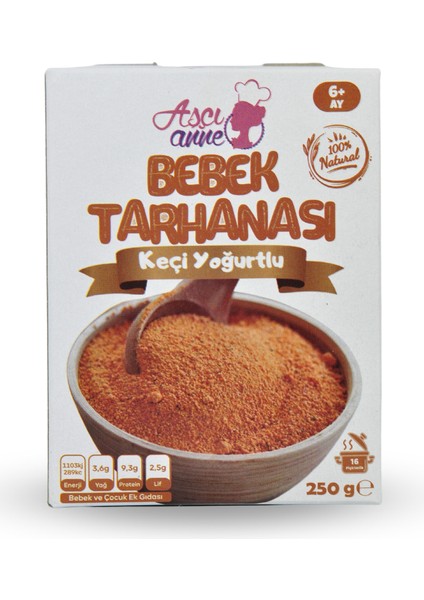 Aşçı Anne Bebek Tarhanası 250G