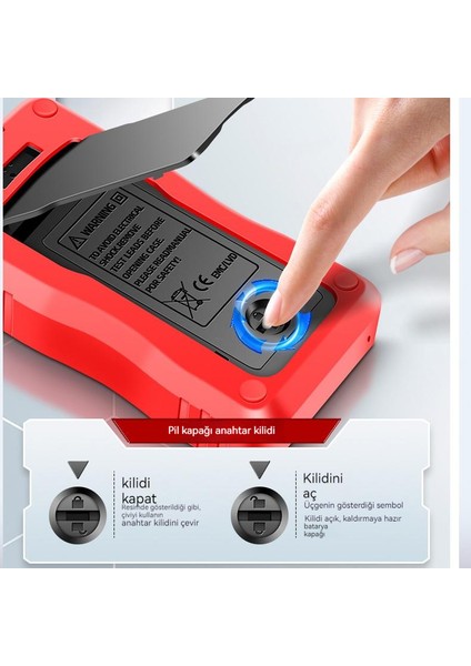 Tam Otomatik Aralıklı Multimetre Elektrikli Enstrümantasyon (Yurt Dışından)