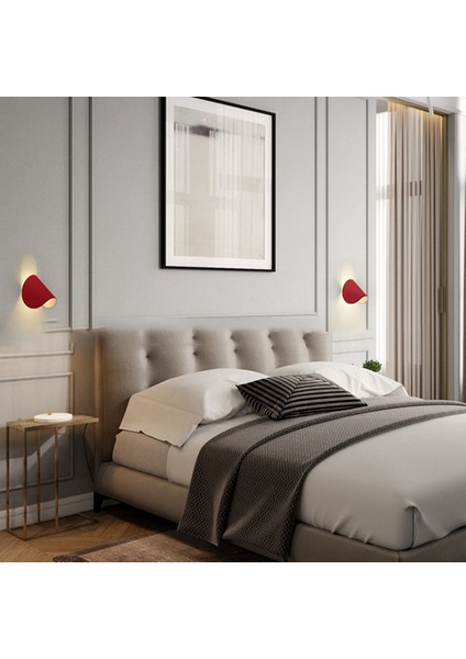 7W Başucu Duvar Lambası Döndürmek LED Yaratıcı Lambalar Duvar Koridor Oturma Odası Yatak Odası Başucu Lambası Kapalı ve Açık | LED Iç Duvar Lambaları (Sıcak Işık) (Yurt Dışından)