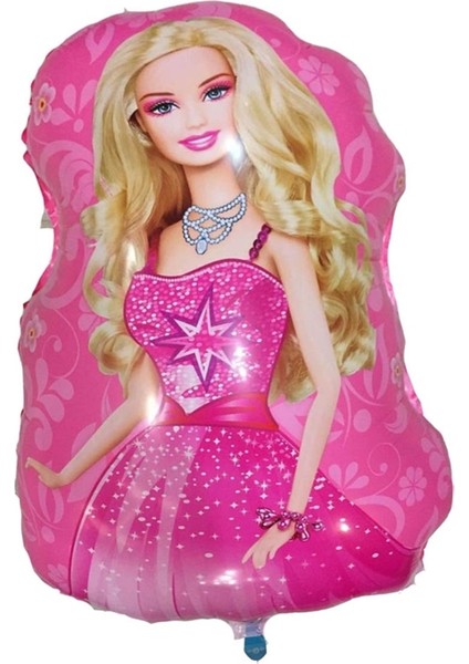 Barbie 6 Yaş Balon Seti Barbie Konsept Parti Barbie Pembe Doğum Günü Balon Seti